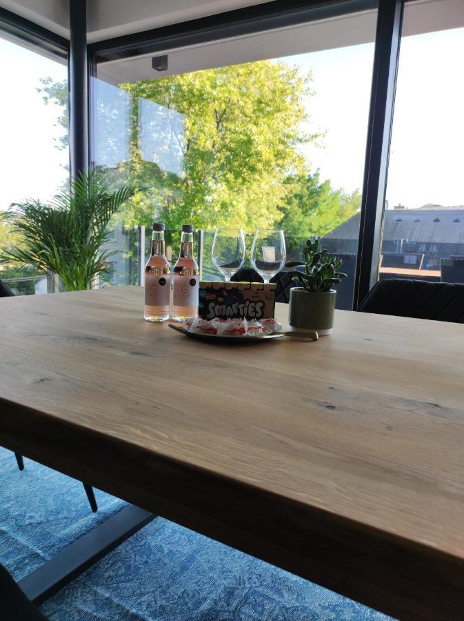 Luxurioeses Penthouse Mit Blick Auf Die Uno-City Und Dem Kaiserwasser. 3Schlafzimmer, 2 Baeder, Privat Lift Ins Apartment Vienna Exterior photo
